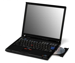 Le ThinkPad T40 de chez IBM est un ordinateur portable sorti en 2003. C'est un ordinateur solide, idéal pour les déplacements fréquents. Il était beaucoup utilisé dans les entreprises.