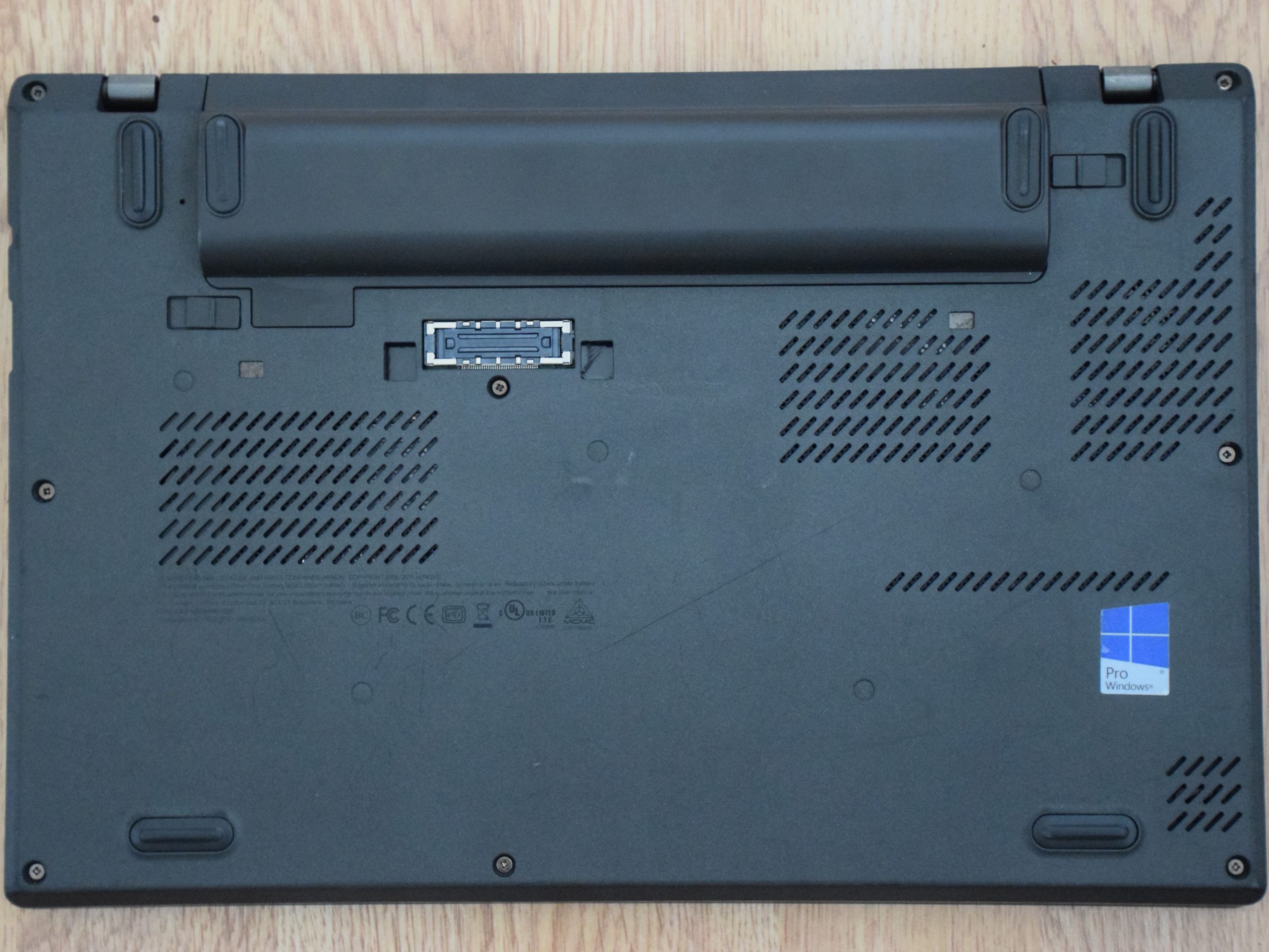 Lenovo ThinkPad X260 - Dessous