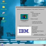 IBM ThinkPad 240X - Propriétés système