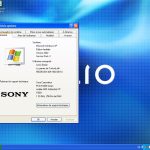 Sony VAIO PCG-FX802 - Propriétés système