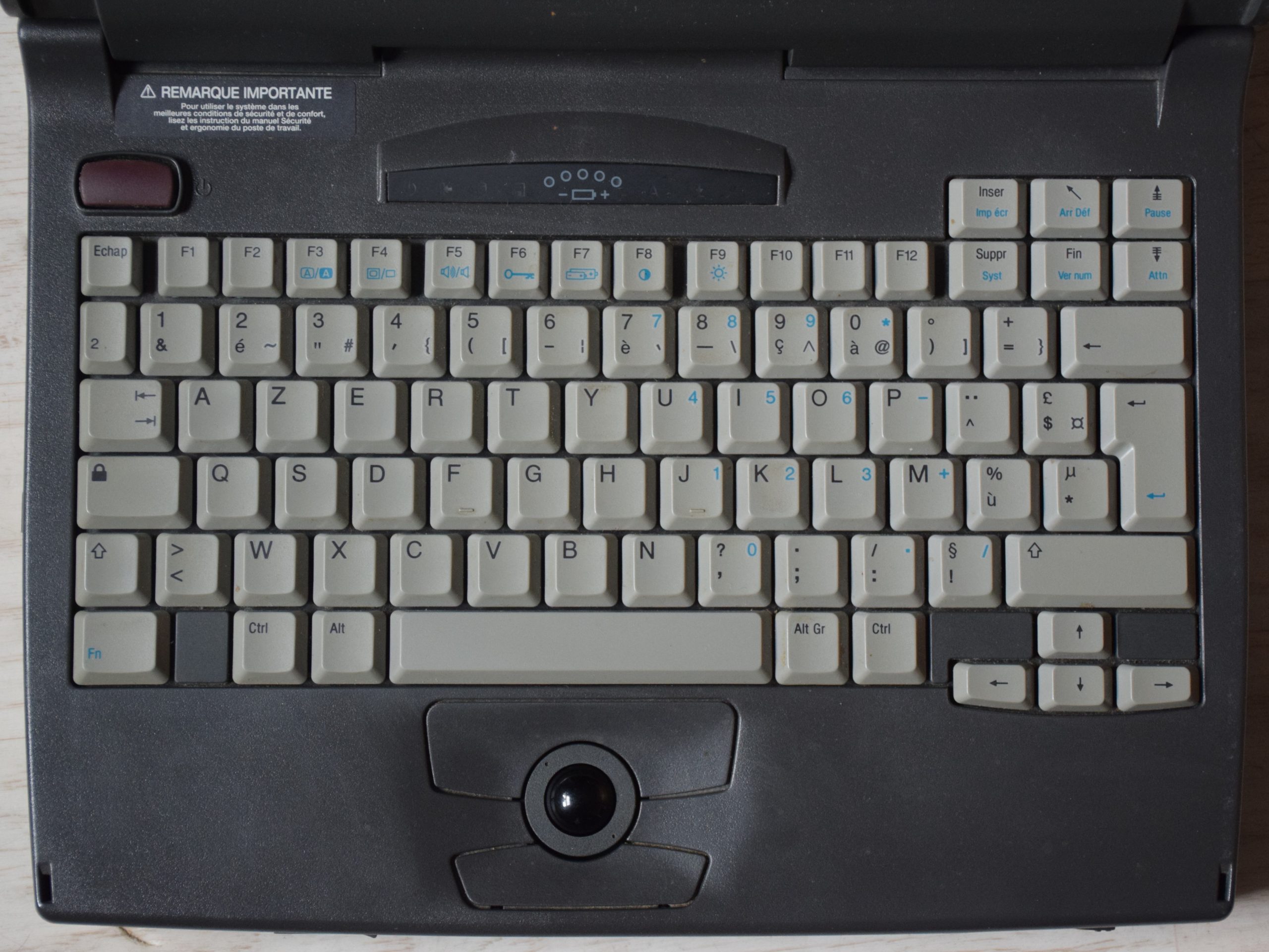 Compaq Armada 1130 - clavier