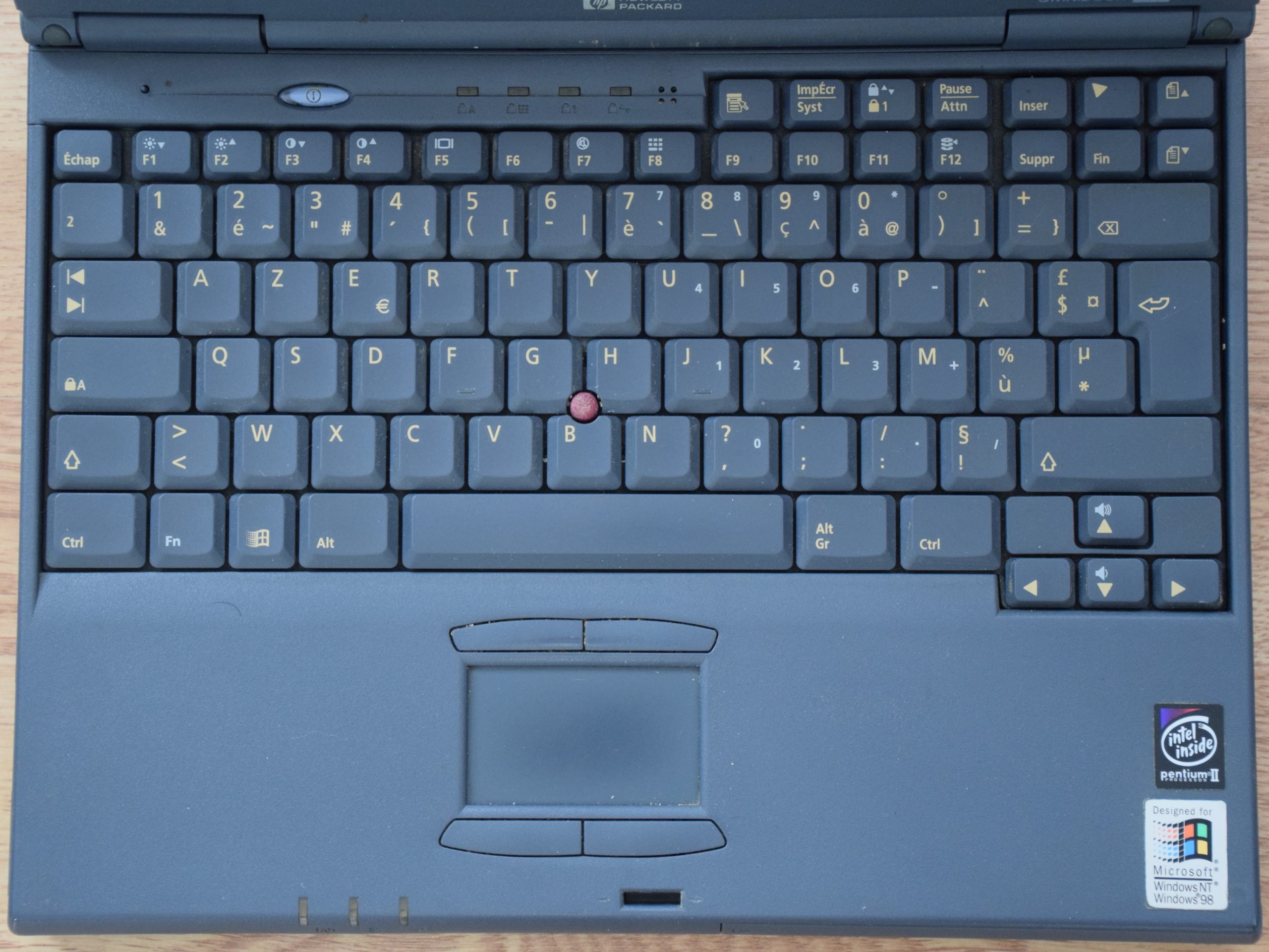 HP OmniBook 900 - clavier