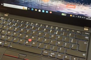 Lenovo ThinkPad T470s - détail du clavier