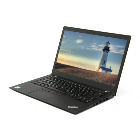 Le ThinkPad T470s est un ordinateur portable série T de chez Lenovo sorti en 2017. Il est équipé d’un processeur Intel Core i5-6300U (avec technologie vPro) tournant à 2.4 GHz, d’un SSD de 256 Go et de 8 Go de mémoire. Il tourne sous Windows 10 Pro.