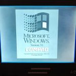Compaq Contura 4/25 - Démarrage Windows